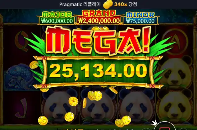 Pragmatic 리플레잉 슬롯 당첨내역 이미지 슬롯머신후기 온라인슬롯추천 당첨금 25,134.00